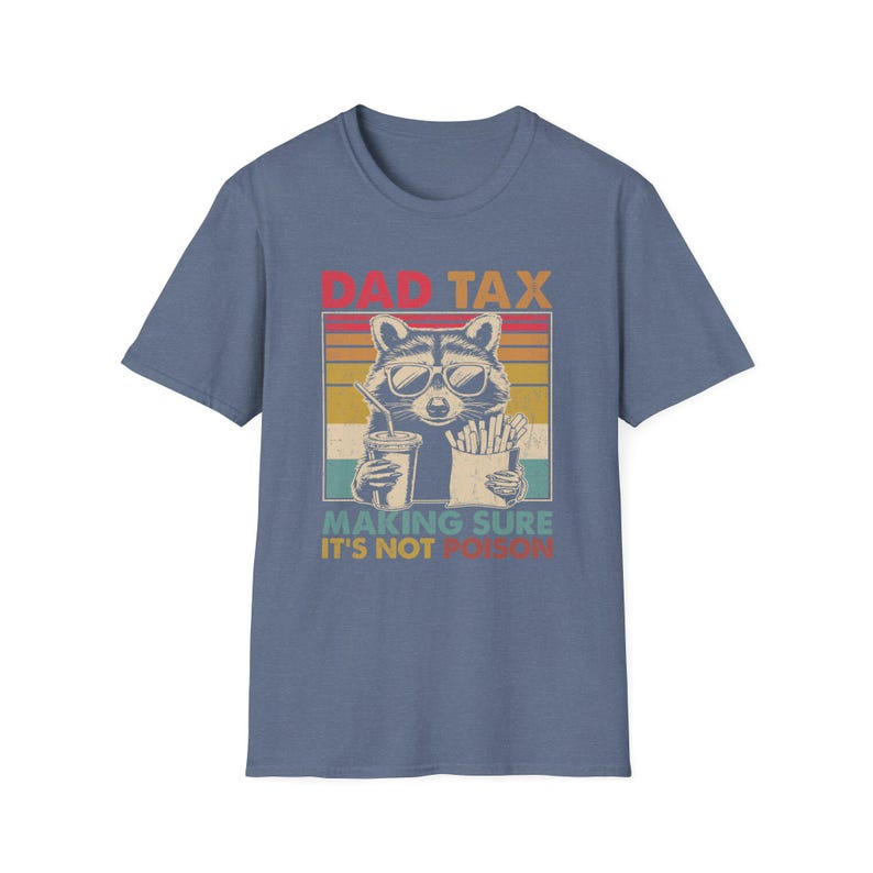 Papa Steuer Waschbär Shirt, lustige Papa Shirts, Retro Shirt für Papa, Vatertagsgeschenk, Papa Geburtstagsgeschenk, lustige Papa Geschenke, Papa Steuer, Papa T-Shirt für Papa Bild 9