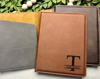 Passport Cover Personalized Leather Passport Holder Personalized Passport for Men Monogram Passport for Traveling Gifts for Men Gift Ideas