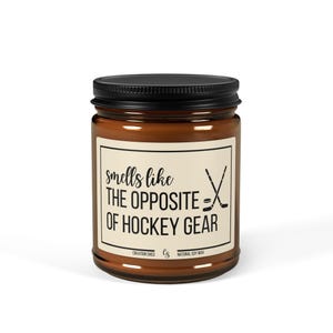 Hockey Candle, Hockey Mom Gift, Hockey Player Gift, Hockey Gifts, Hockey Mom Candle, Hockey Coach Gift, Hockey Manager Gift, Christmas Gift image 4