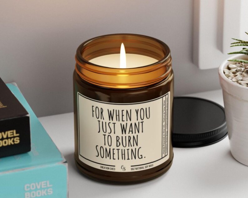 Funny Candle Gift for Friend, Christmas Gift for Friend, BFF Gift, Friend Birthday Gift, Friendsgiving Gift, Friendship is like this Candle image 5
