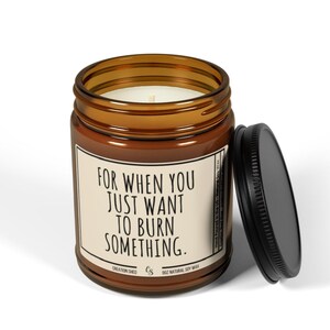 Funny Candle Gift for Friend, Christmas Gift for Friend, BFF Gift, Friend Birthday Gift, Friendsgiving Gift, Friendship is like this Candle image 3