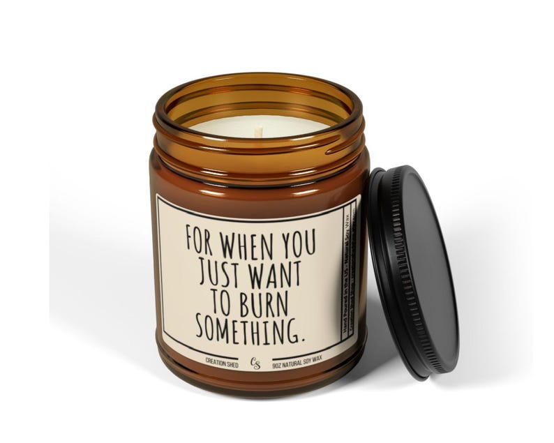 Funny Candle Gift for Friend, Christmas Gift for Friend, BFF Gift, Friend Birthday Gift, Friendsgiving Gift, Friendship is like this Candle image 3