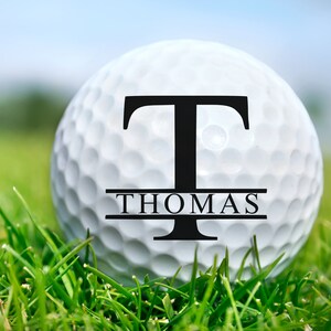 Custom Golf Balls,Personalized Gift for Dad,Groomsmen Gifts,Personalized Gift for Him,Golf Gifts,Fathers Day Gift, Guy Gifts, Boyfriend Gift image 3