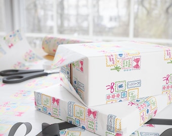 Mahjong Wrapping Paper, Game Night Wrapping Paper, Mahjong lover gift paper, Mahjong Christmas, Christmas for Mahjong, Mahjong gift paper