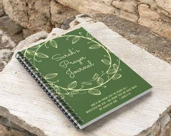 Personalized Prayer Journal For Women, Positive Affirmations Journal, Christian Gift Journal,God Says You Are Diary, Gift for Christian Girl