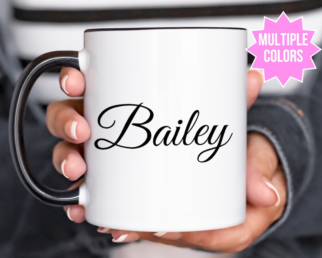 Custom Coffee Mug With Text Custom Large Personalized Coffee Mugs ...