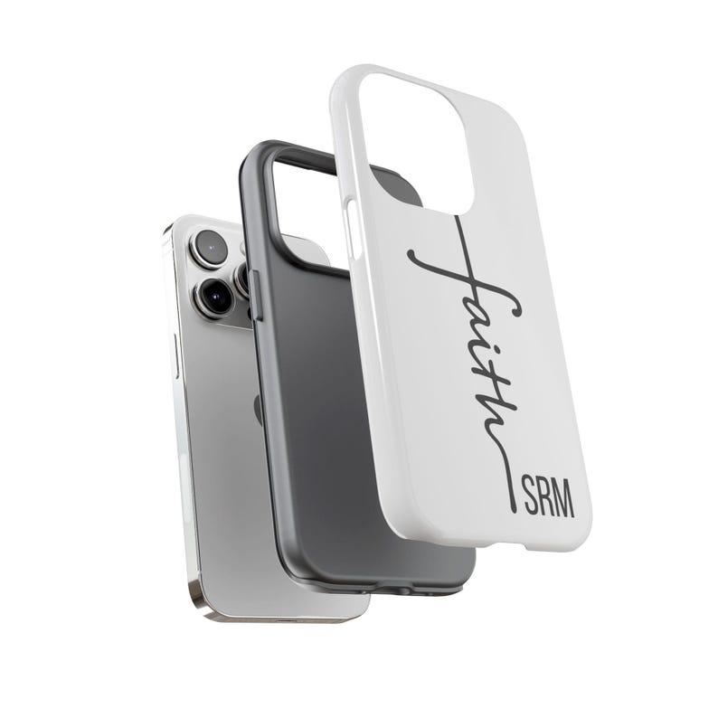 Christian Tough Phone Case, Personalized Faith Phone Case, Custom iPhone Case,Christian Gifts,Uplifting Gifts,Spiritual Gifts,Religious Gift image 6