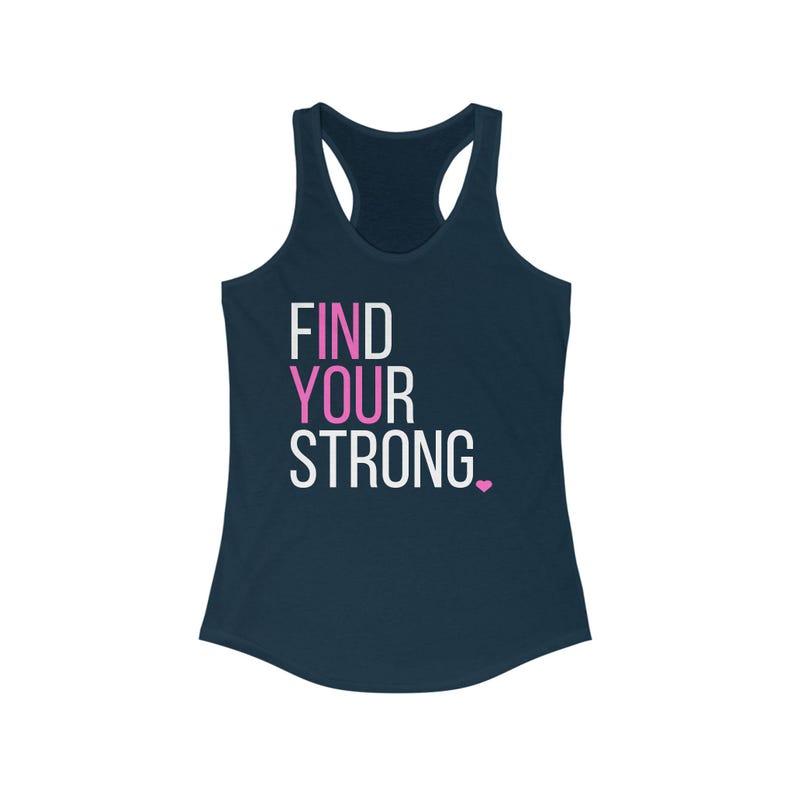 Encontre sua regata forte, regata inspiradora, regata nadador, regata de academia, presentes para corredores, regata de treino fofa, regata de academia, presente para ela imagem 6