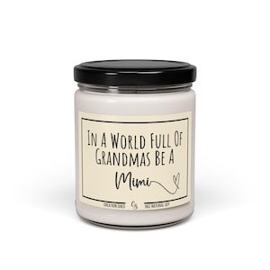 Vela Mimi, Regalos Mimi, Regalos para abuelas, Regalo de Navidad, Regalo de cumpleaños, Regalo para ella, Regalo divertido, Vela divertida, Regalo de nietos imagen 3