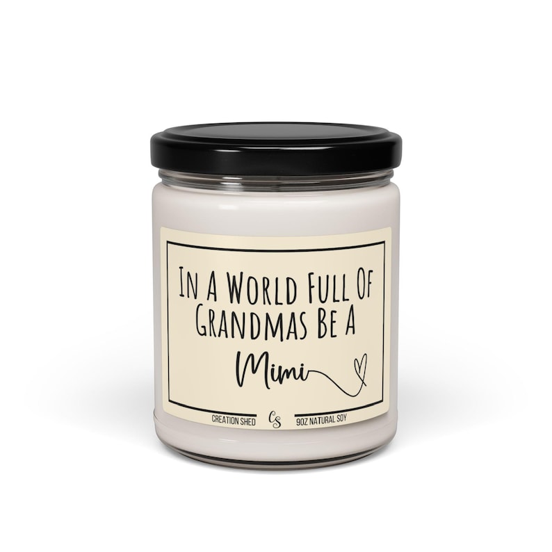 Vela Mimi, Regalos Mimi, Regalos para abuelas, Regalo de Navidad, Regalo de cumpleaños, Regalo para ella, Regalo divertido, Vela divertida, Regalo de nietos imagen 3