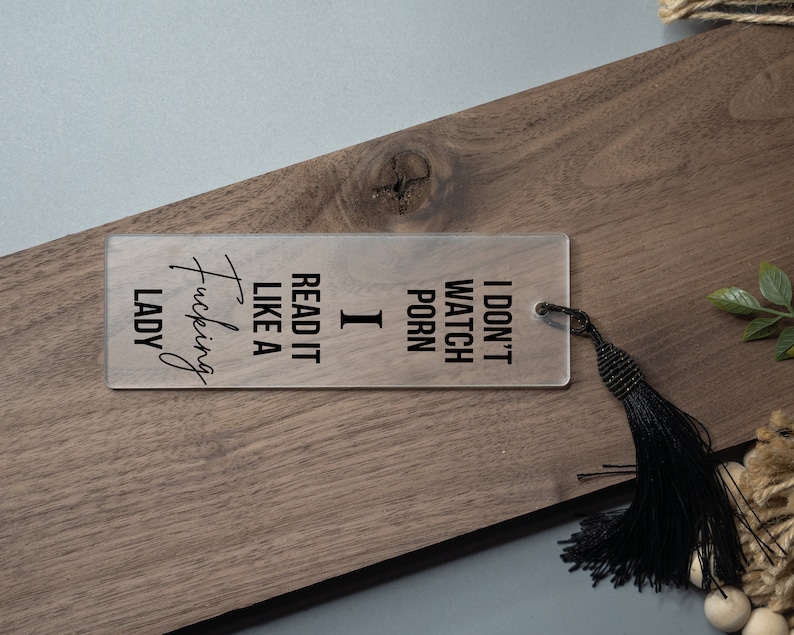 Smut Bookmark Funny Bookmark Book Accessory Bookish Gift Spicy Bookmark Is That Smut Booktok Merch Bookish Humor Is That Smut? Bookmark Black