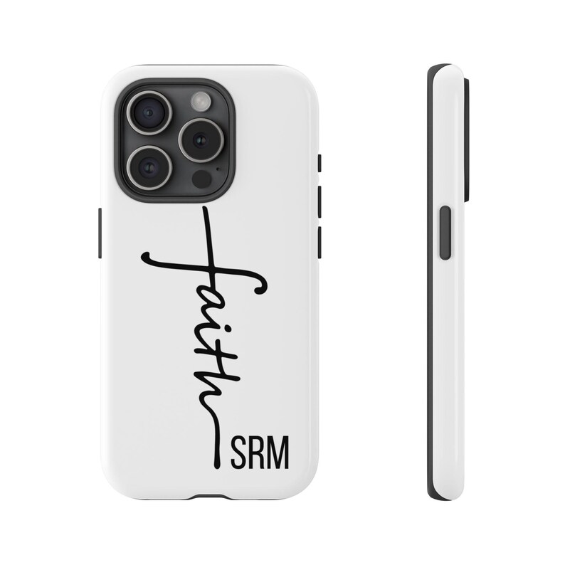 Christian Tough Phone Case, Personalized Faith Phone Case, Custom iPhone Case,Christian Gifts,Uplifting Gifts,Spiritual Gifts,Religious Gift image 4
