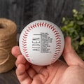 Personalized Christian Baseball, Religious Gift, First Communion Gifts, Baptism Gifts for Boys, Birthday Gift for Son, Baseball Gifts