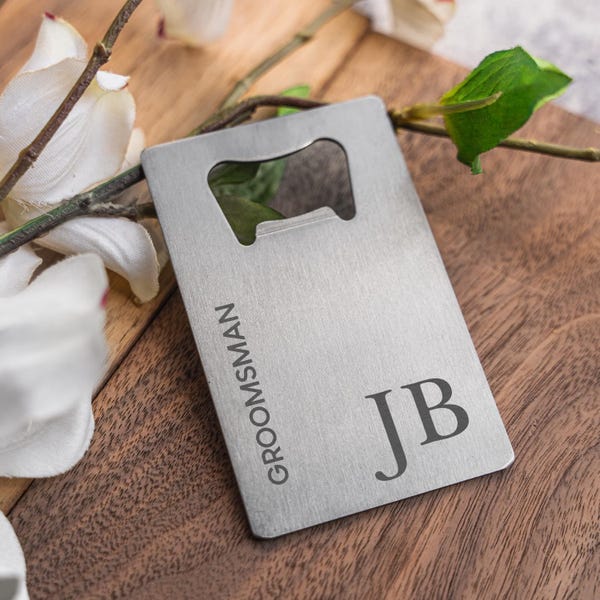 Groomsmen Gift, Bottle Opener, Groomsmen Gifts Personalized Bottle Opener, Groomsmen Proposal Best Man Gift, Custom Groomsman Gift, guy gift