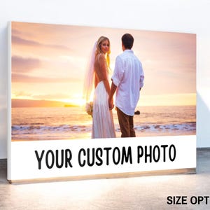 Photo canvas, canvas prints, custom canvas for your photos, canvas print from photos, Personalized Canvas Multiple Sizes, Custom Photo Gift