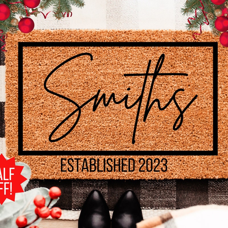 Personalized Door Mat - Etsy