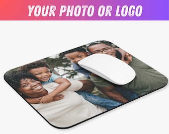 Custom Photo Mousepad - Personalized Mouse pad - Photo printed on mousepad - Custom Printed Mousepad - Personalized office gifts