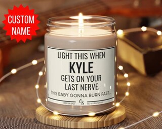 Candela Profumata Per Annuncio Di Gravidanza | "Smells Like You're Going To Be Amazing Parents" | Cera Di Soia | Regalo Per Baby Shower
