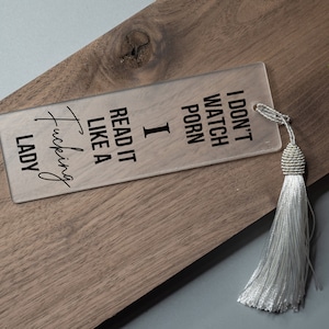 Smut Bookmark Funny Bookmark Book Accessory Bookish Gift Spicy Bookmark Is That Smut Booktok Merch Bookish Humor Is That Smut? Bookmark Grey