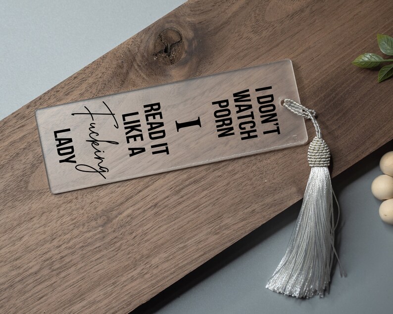 Smut Bookmark Funny Bookmark Book Accessory Bookish Gift Spicy Bookmark Is That Smut Booktok Merch Bookish Humor Is That Smut? Bookmark Grey