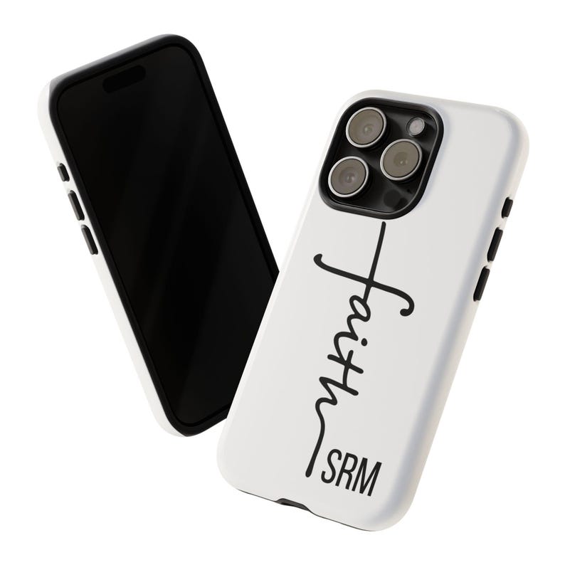 Christian Tough Phone Case, Personalized Faith Phone Case, Custom iPhone Case,Christian Gifts,Uplifting Gifts,Spiritual Gifts,Religious Gift image 5