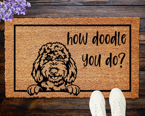 Goldendoodle doormat hotsell