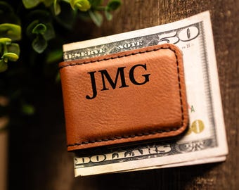 Personalized Money Clip, Groomsmen Money clip, Custom Money Clips, Engraved Money Clip, 3rd Anniversary, Wedding Gift, Money Clip for Men