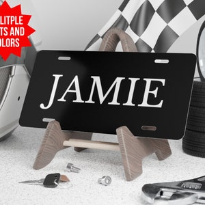 Custom License Plate Personalized Plate, Custom Car Tags, 6 x 12 Inch Personalized Aluminum Vanity License Plates, Custom License Plate