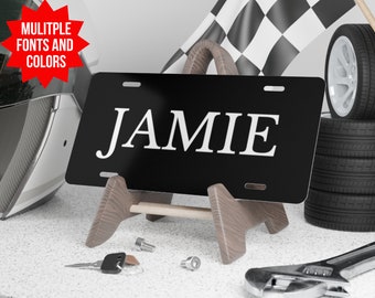 Custom License Plate Personalized Plate, Custom Car Tags, 6 x 12 Inch Personalized Aluminum Vanity License Plates, Custom License Plate