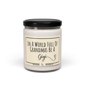 Gigi Candle, Gigi Geschenke, Großmutter Geschenke, Weihnachtsgeschenk, Geburtstagsgeschenk, Geschenk für Sie, lustiges Geschenk, lustige Kerze, Geschenk von Enkelkinder Bild 5
