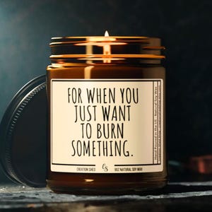 Grappig kaarscadeau voor vriend, kerstcadeau voor vriend, BFF-cadeau, verjaardagscadeau vriend, Friendsgiving-cadeau, vriendschap is zoals deze kaars
