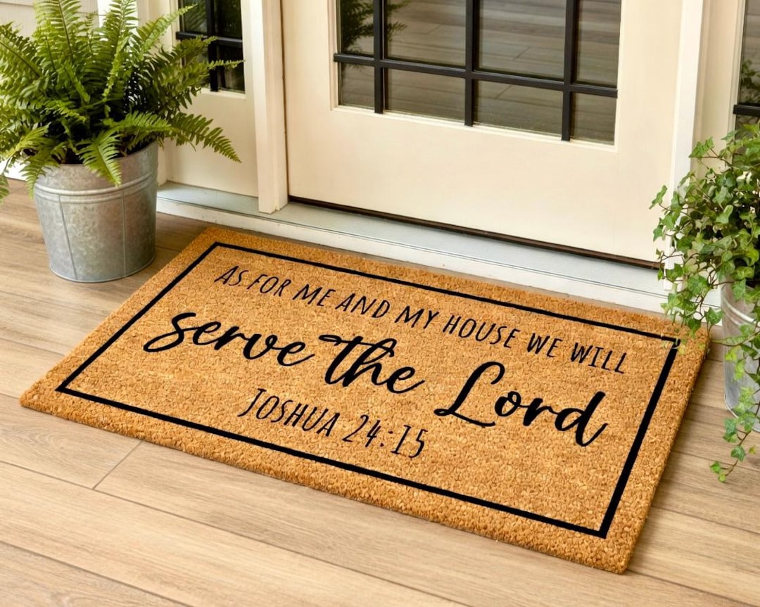 Door Mat | Joshua 24:15