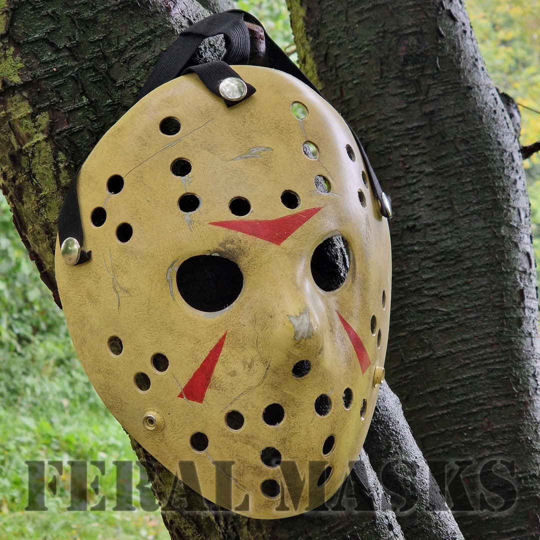  Jason Voorhees Part 3 Hockey Mask - Etsy Bildidee 