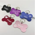 Pet Tag Bone, Dog Tag, Dog ID, Dog Name, Collar Tag, Cat Tag, Cat I D,  Pet Name, ScanKeep, QR Code, Personalised Irish Made Tags product logo