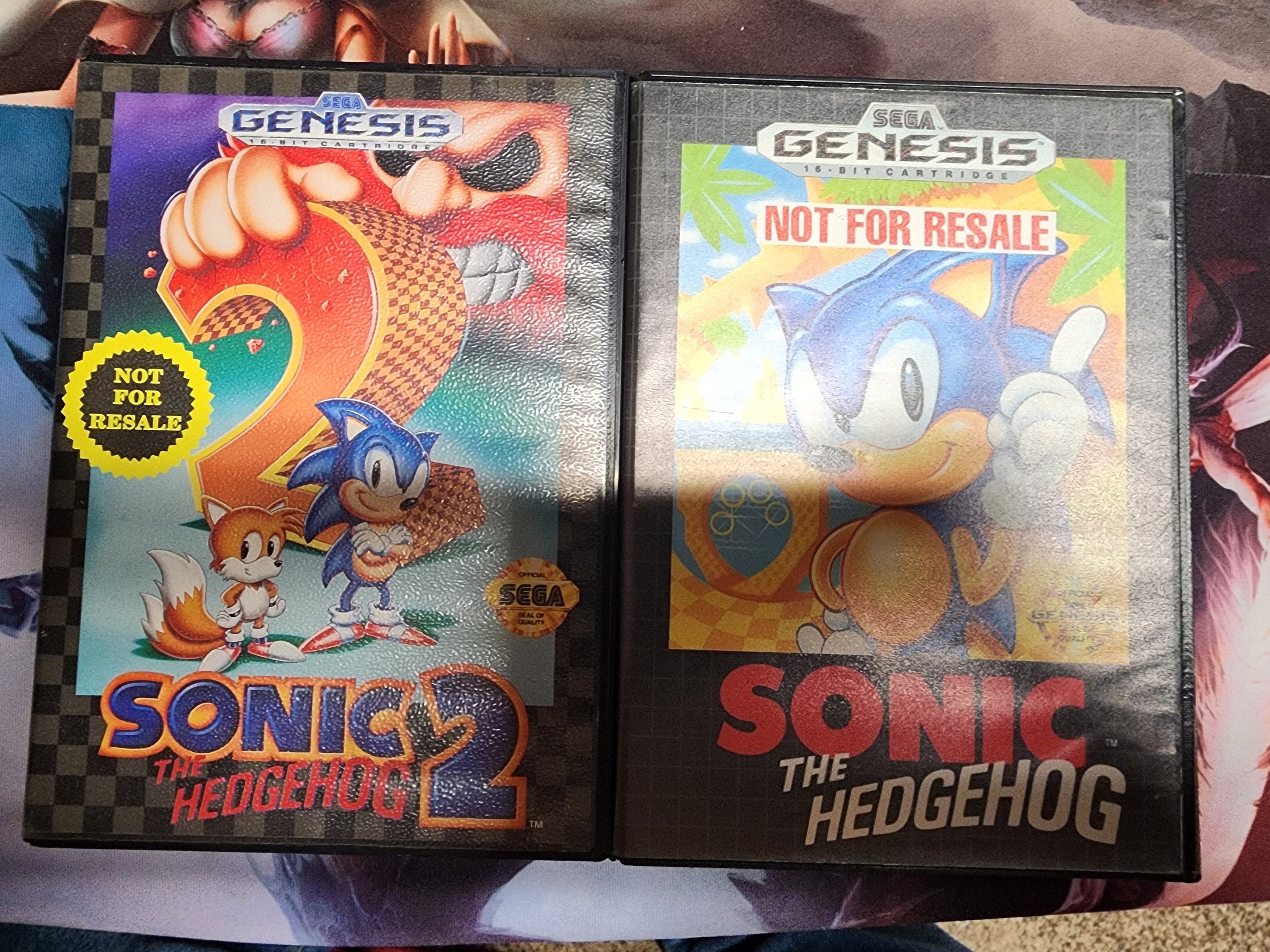 PLV Display Standee Sonic Megadrive Genesis Authentic Sega
