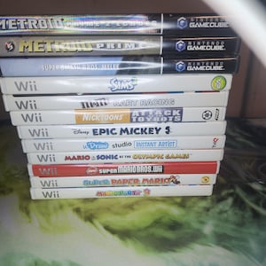任天堂Wii、Wii-U、ゲームキューブゲーム