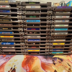 Juegos de NES auténticos y probados