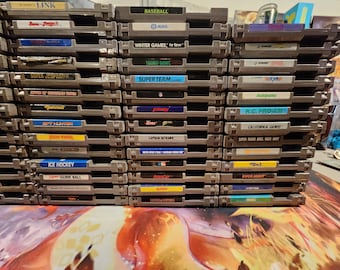 Juegos de NES auténticos y probados
