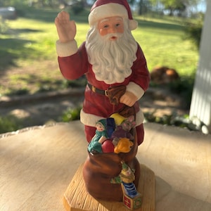 Lenox Santa Figurine - Etsy