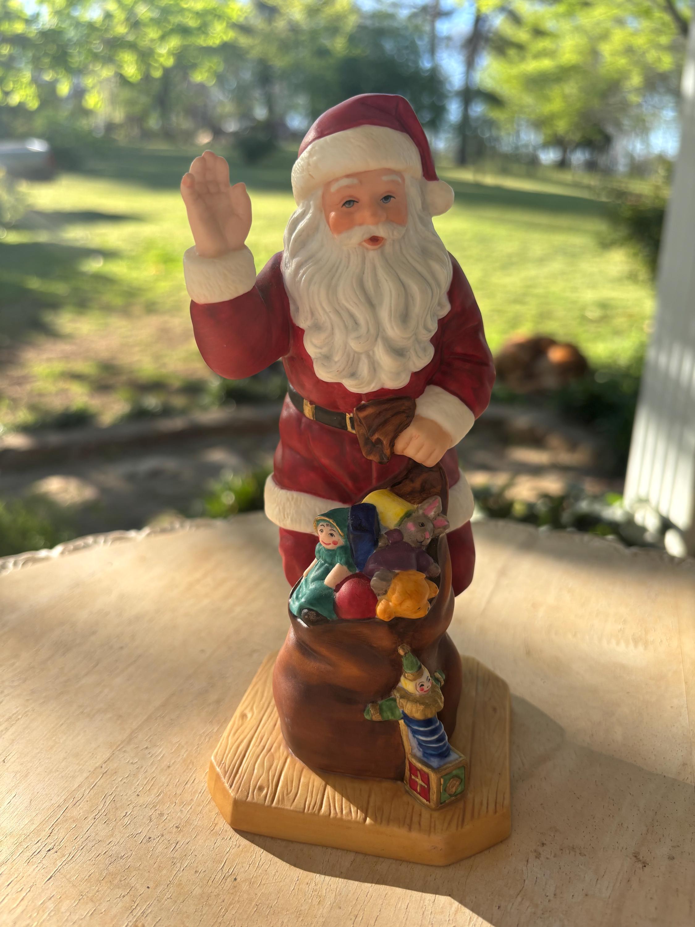 Lenox Santa Figurine - Etsy