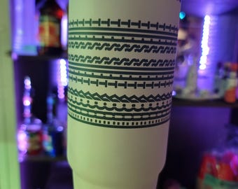 A la mierda con este vaso con mensaje oculto