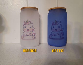 Taza que cambia de color Unicorn Gaming