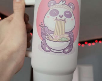 Vaso de Panda Hambriento
