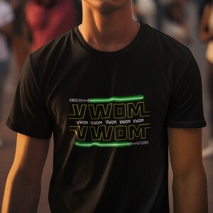 Lichtschwert Shirt, Star Wars Shirt, Lustiges Star Wars Shirt, Jedi Shirt, Geschenk für Star Wars Fan, Pew Pew Pew, Möge die Macht mit dir sein
