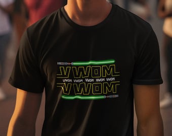 Lightsaber Shirt, Star Wars Shirt, Funny Star Wars Shirt, Jedi Shirt, Gift for star wars fan, Pew Pew Pew, May the force be with you