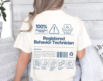 Registered Behavior Technician T-shirt, RBT Shirt, ABA Teacher, Sped Shirt, Sped Teacher Gifts, Neurodiversity Shirt For BCBA, Teacher Gift