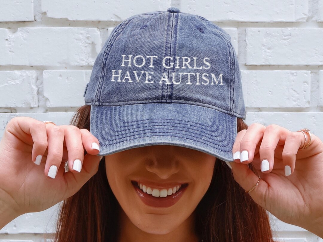 Autism Embroidered Cap, Neurodivergent Inclusion Autism Gift Vintage ...