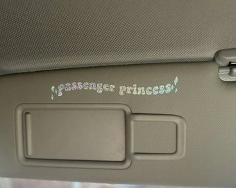 Passenger princess sticker
