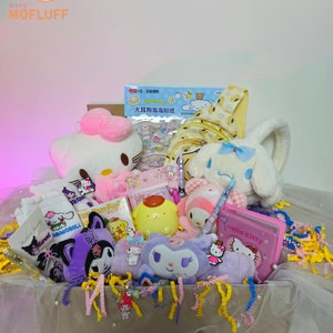 Sanrio Hello Kitty Kuromi My Mellody Cinnamoroll Pompompurin Cute Kawaii Mystery Gift Box Pudełko na artykuły piśmiennicze