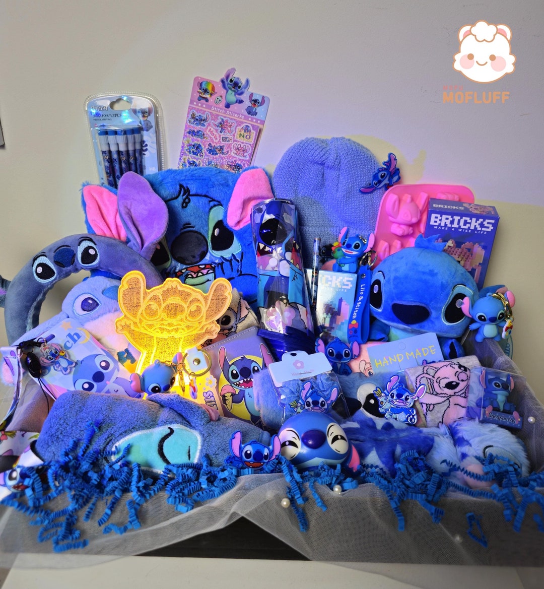 スティッチ キュート カワイイ ミステリーボックス ブルー エイリアン